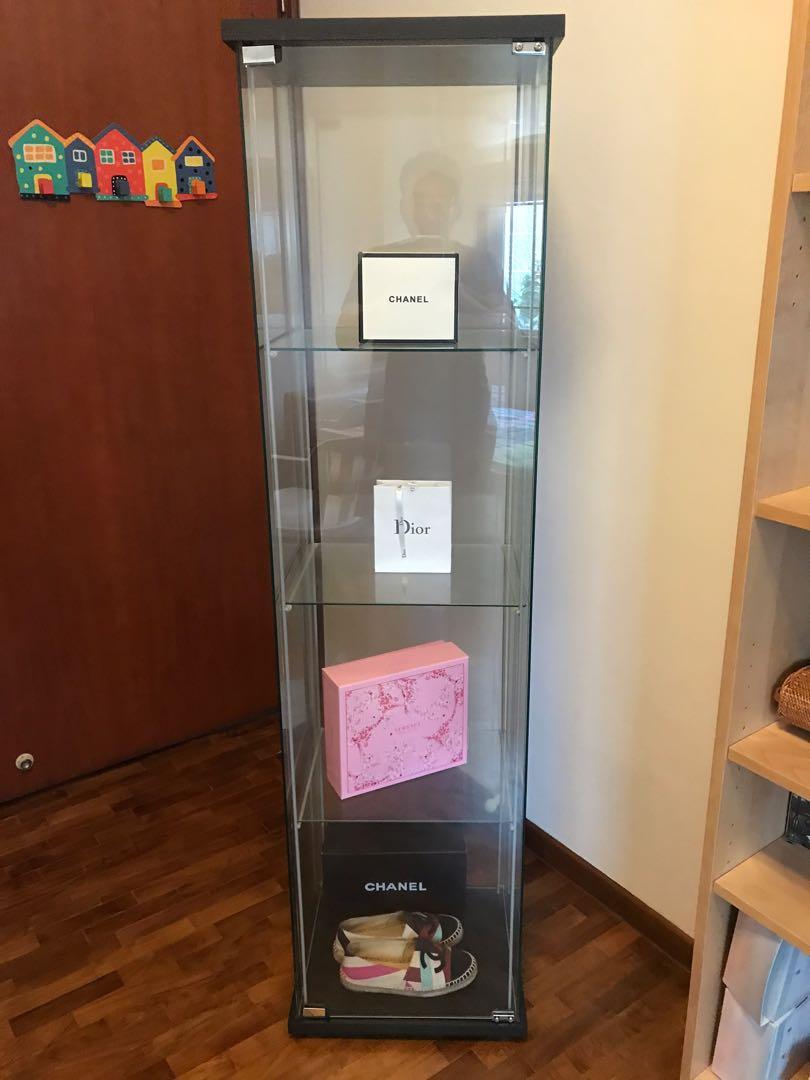 IKEA Glass showcase , Furniture & Home Living, Furniture, Shelves