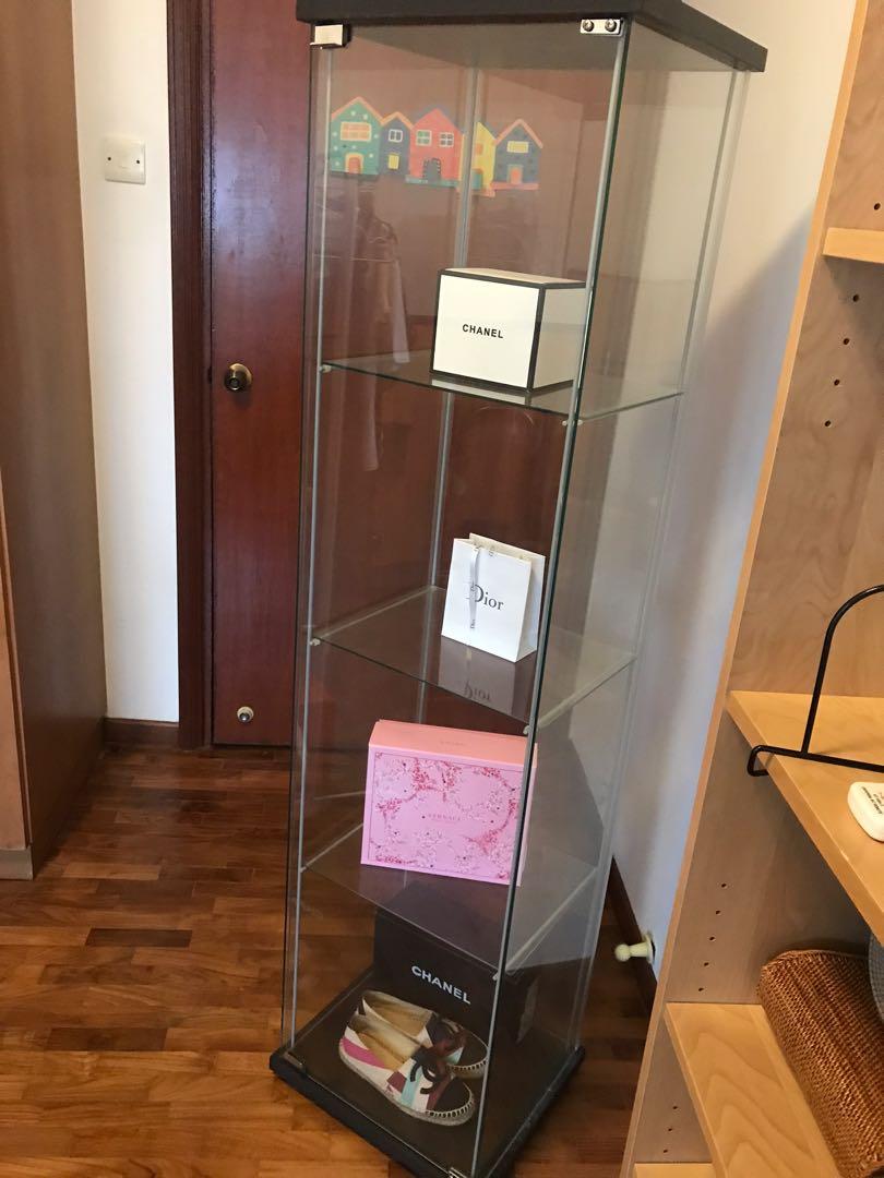 IKEA Glass showcase , Furniture & Home Living, Furniture, Shelves