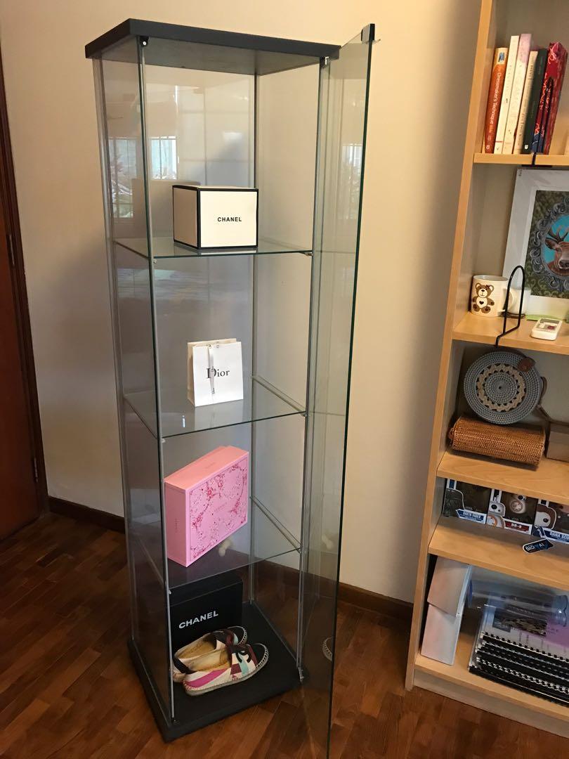 IKEA Glass showcase , Furniture & Home Living, Furniture, Shelves