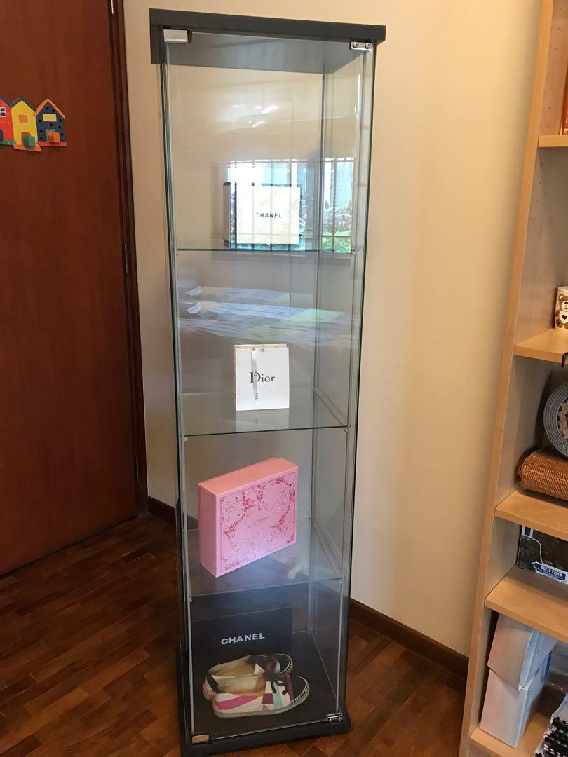 IKEA Glass showcase , Furniture & Home Living, Furniture, Shelves