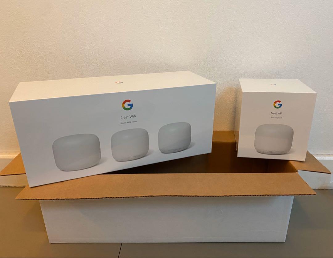 Google nest wifi mesh 4 pack Clearance