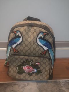 Gucci discount backpack birds