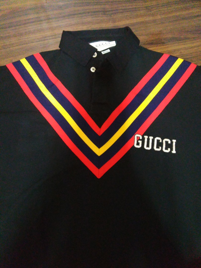 gucci polo tee