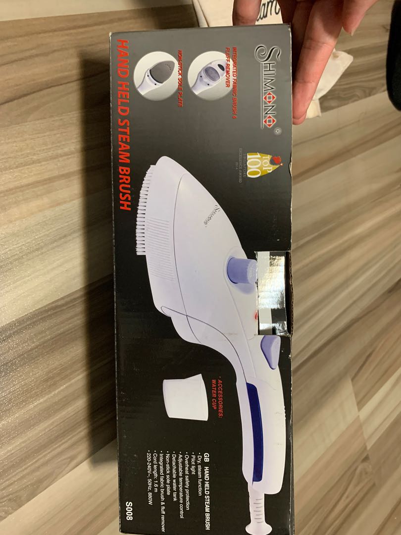 Hand held steam brush, TV & Home Appliances, Irons & Steamers on Carousell