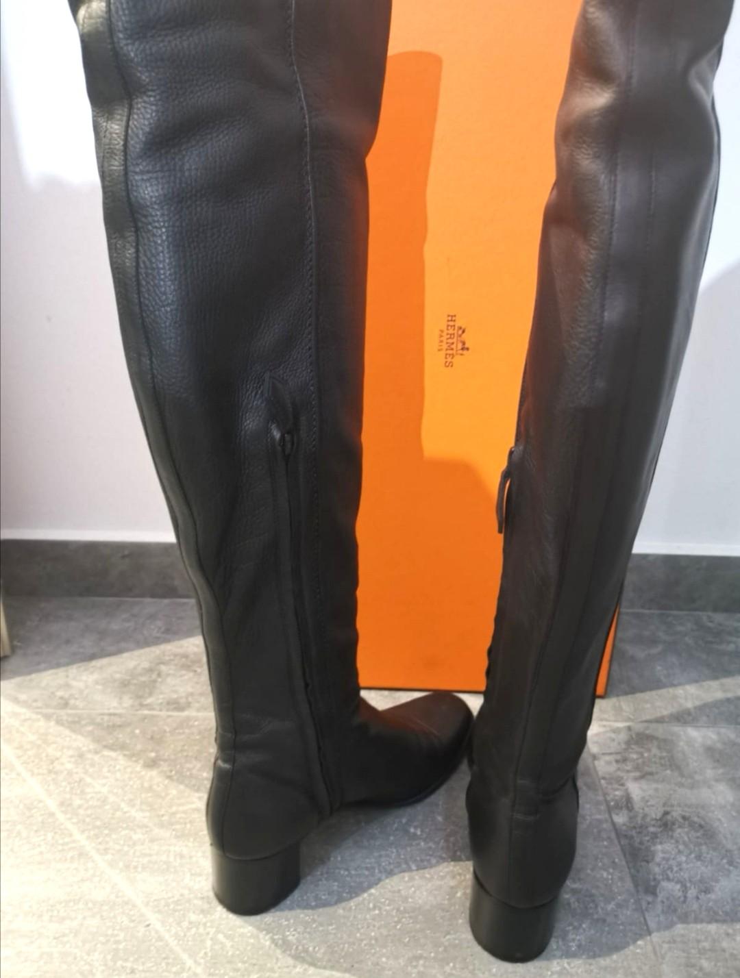 Hermes discount thigh boots
