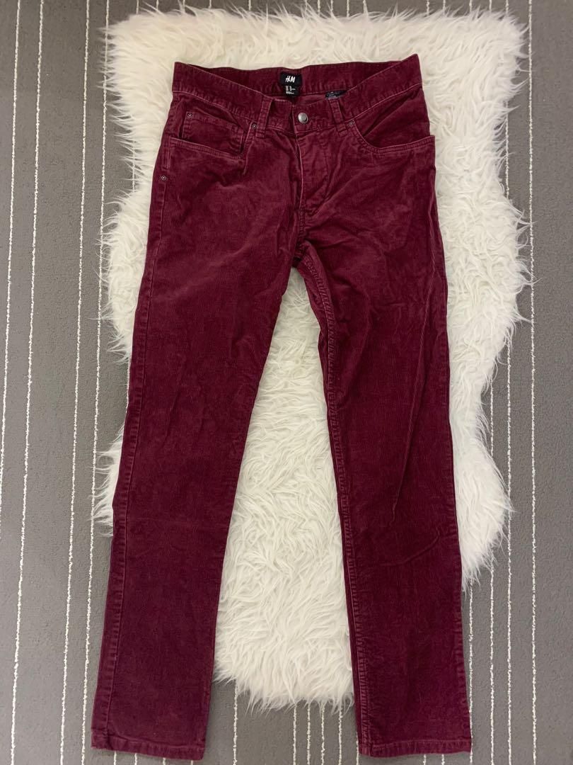 H&m mens corduroy pants store