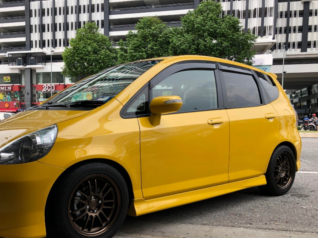 honda jazz fit gd3 door visor type s, Auto Accessories on Carousell