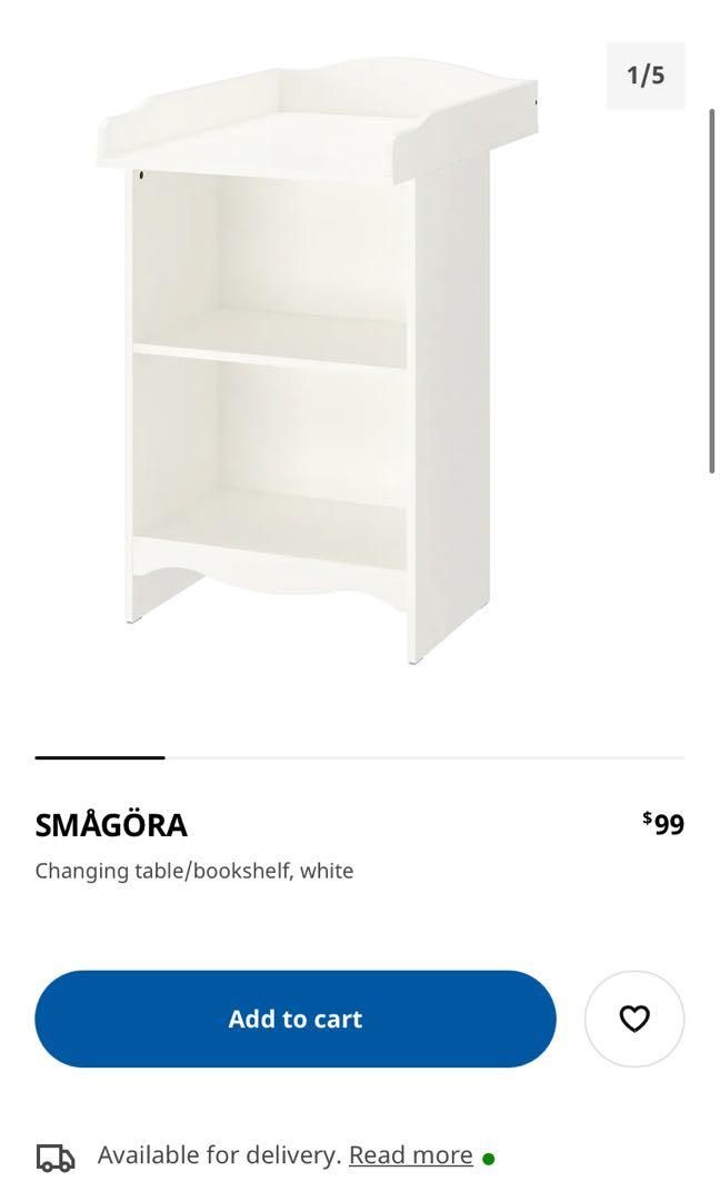 Ikea Changing Table Book Shelves, Ikea Finnby Bookcase Blueprint