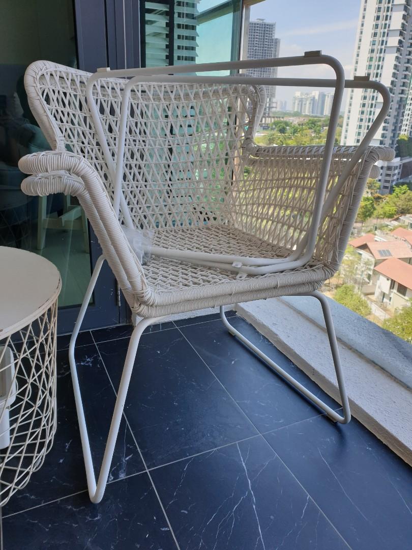 Ikea hogsten arm chair outdoor chair Furniture Home Living