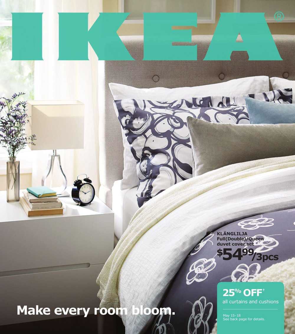 STRANDTALL duvet cover and pillowcase(s), gray-green/dark green, Full/Queen  (Double/Queen) - IKEA