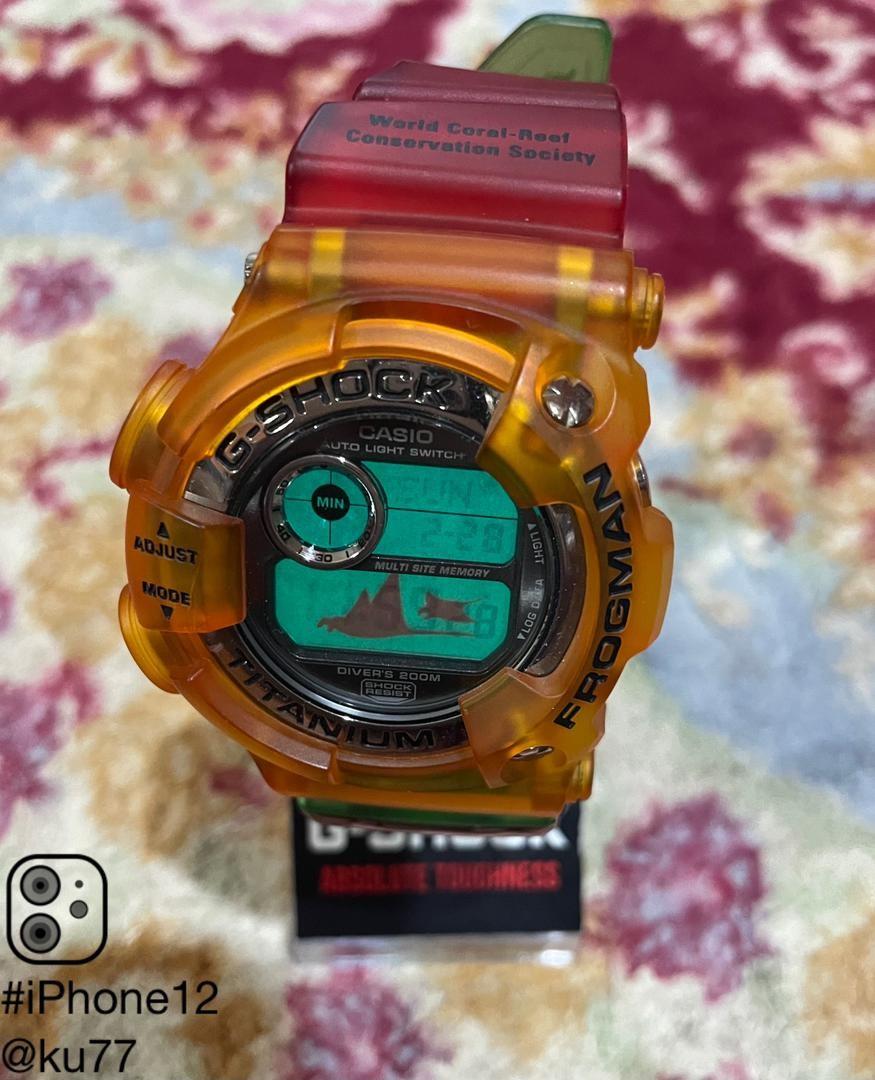 Jam G Shock frogman original