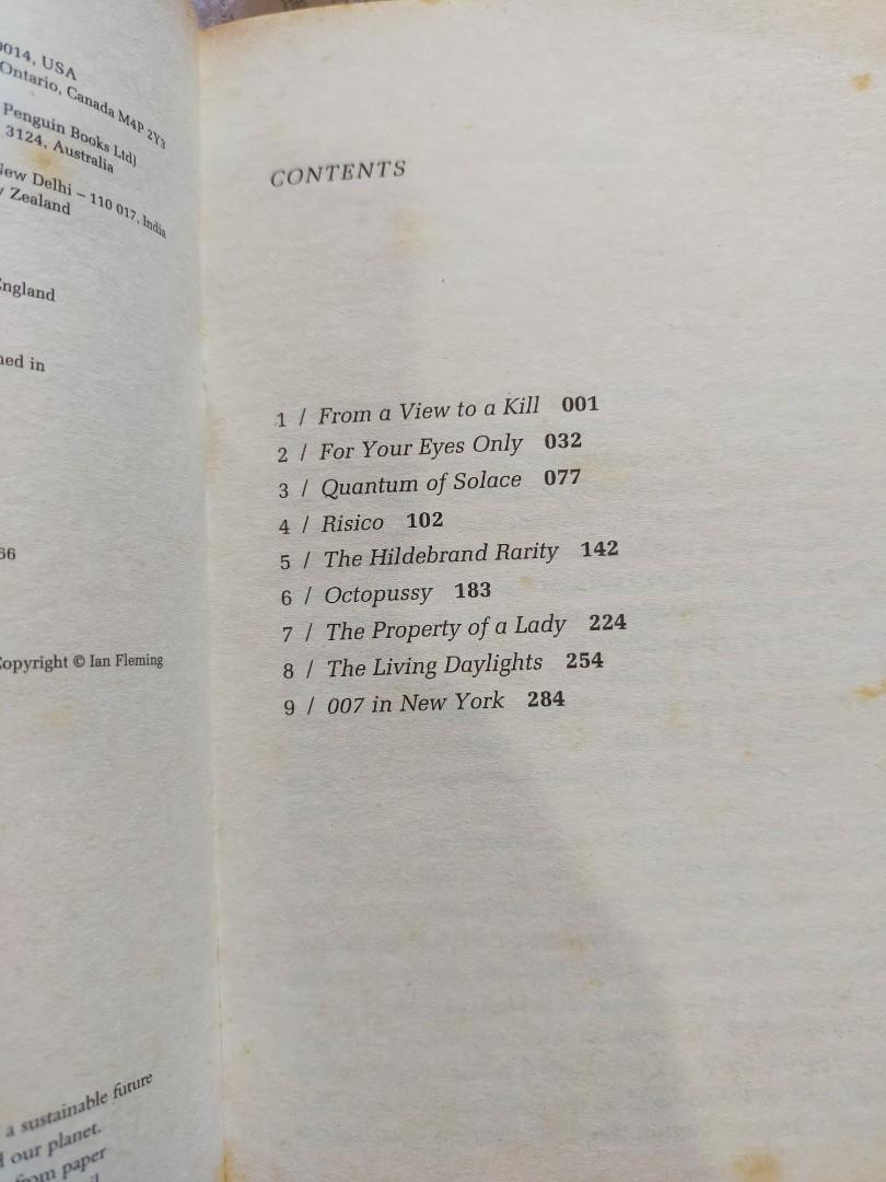 James Bond Bundle (Category: Storybooks) located in Taguig. Submitted by lucyvanpelt29 (Listing ID 1072269523, Image 3). Description: Shipping is every Saturday and Sunday ONLY.