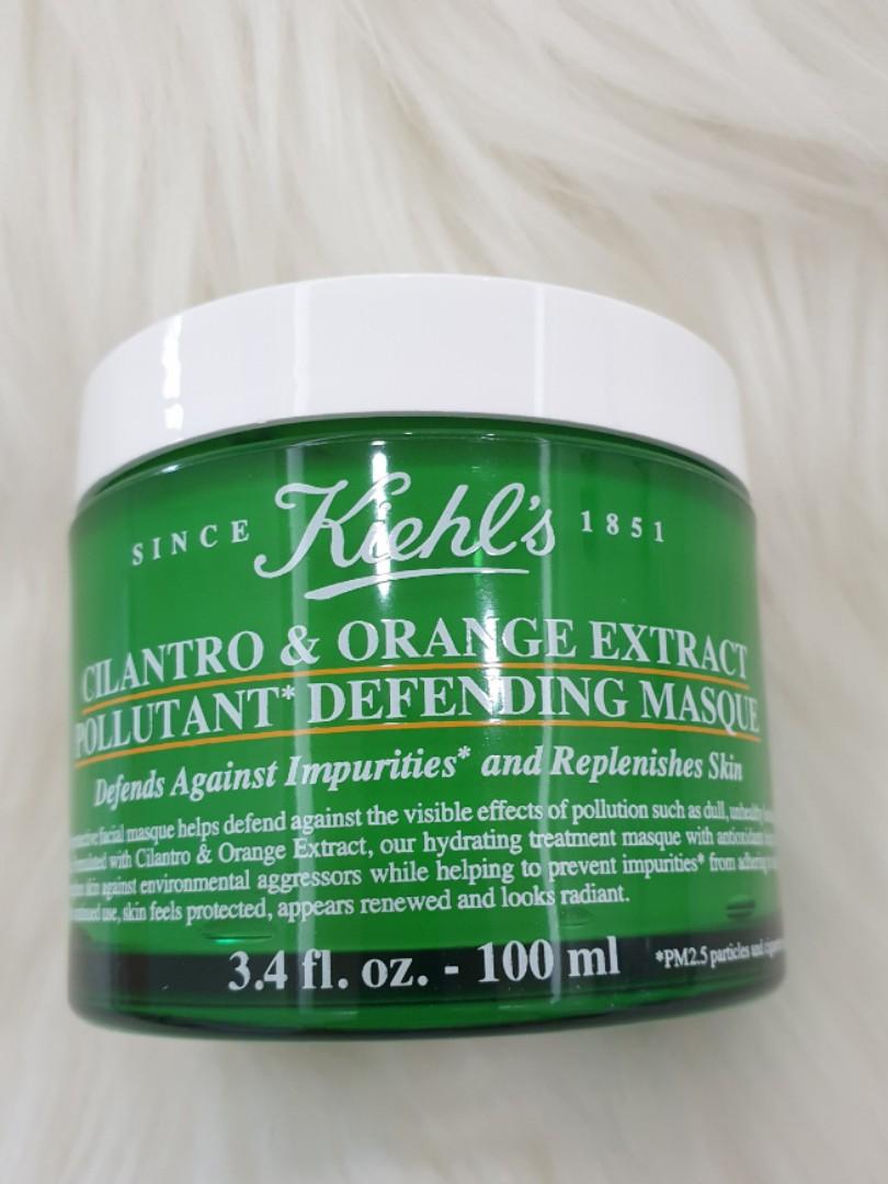 Kiel's CILANTRO&ORANGE EXTRACT POLLUTANT DEFENDING MASK{100ml}, Beauty