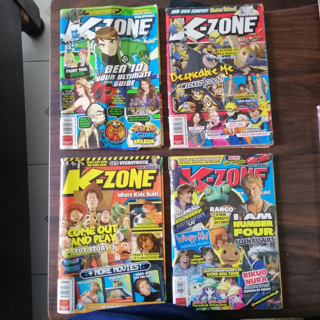 K Zone Issues From 10 And 11 Hobbies Toys Books Magazines Magazines On Carousell