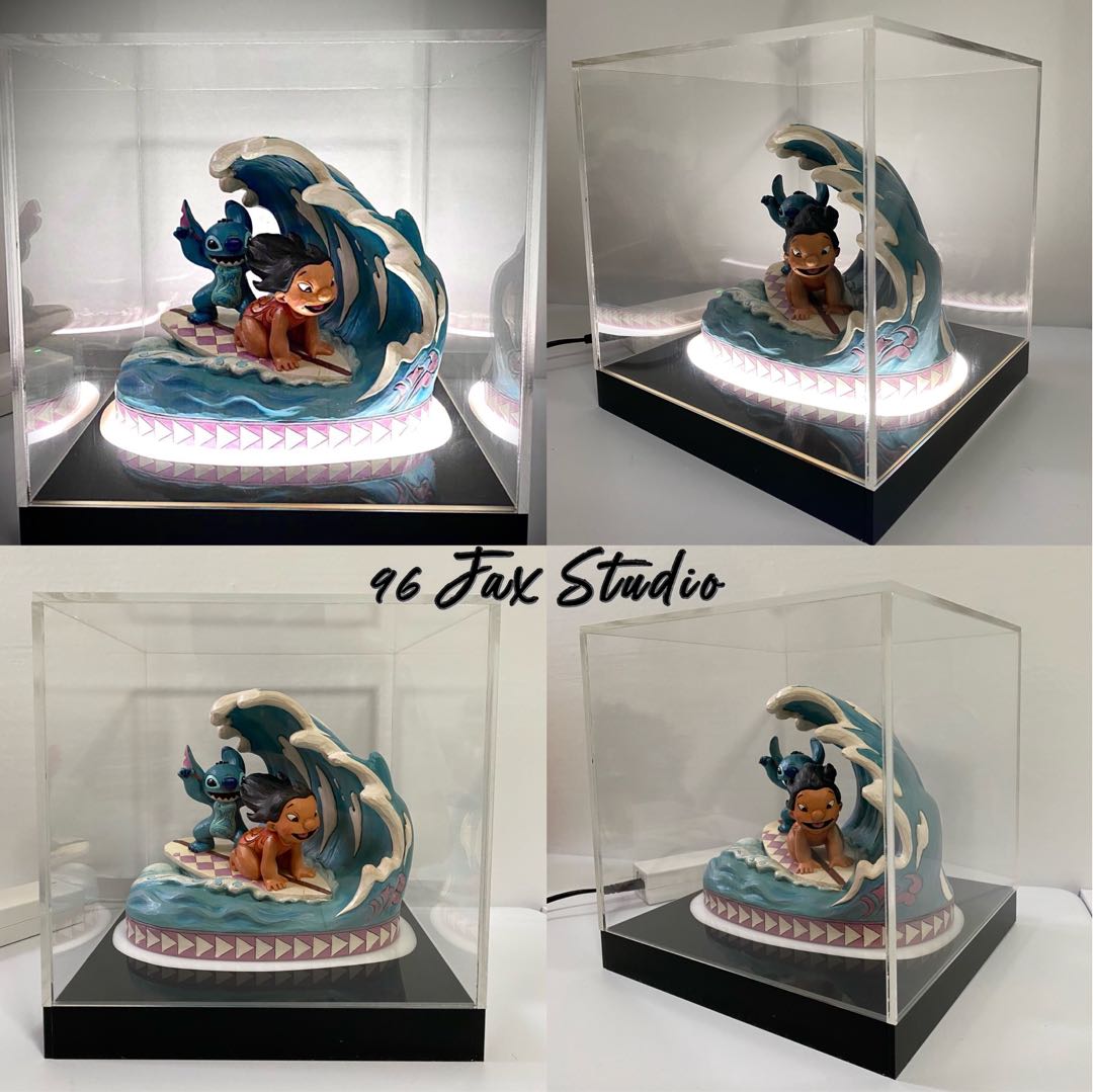 Laser Cutting Acrylic Display Lightbox (Figurine not included