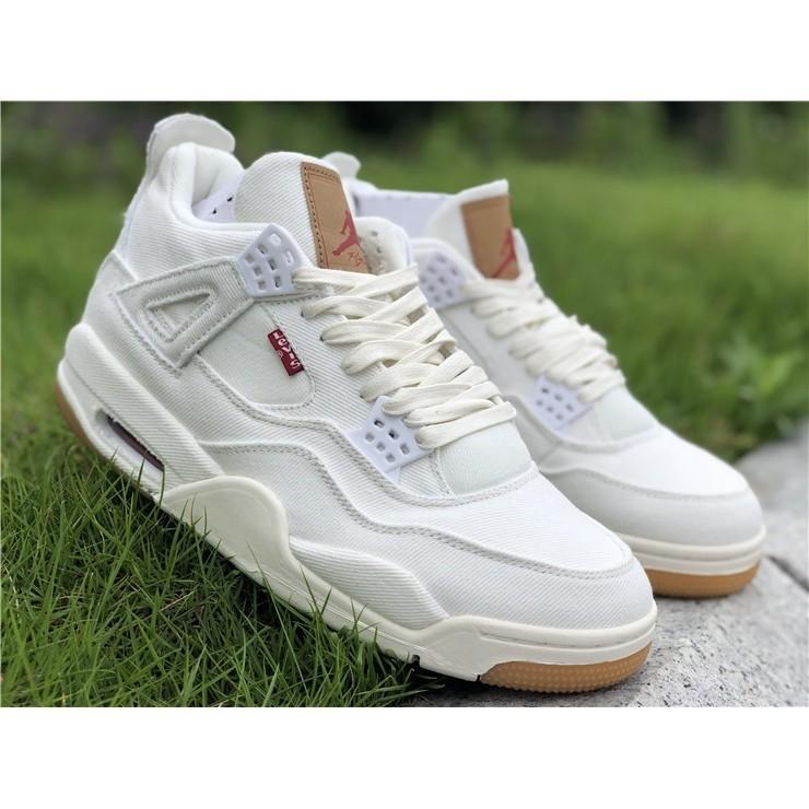 White levi online jordan 4