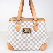 Replica Louis Vuitton N51207 Hampstead PM Shoulder Bag Damier Azur Canvas  For Sale