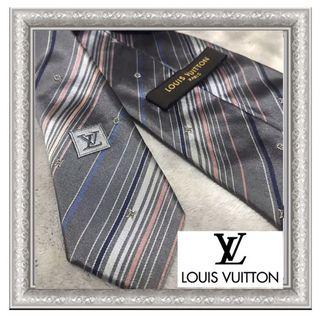Louis Vuitton Necktie 100% Silk Made In Italy (Authentic)