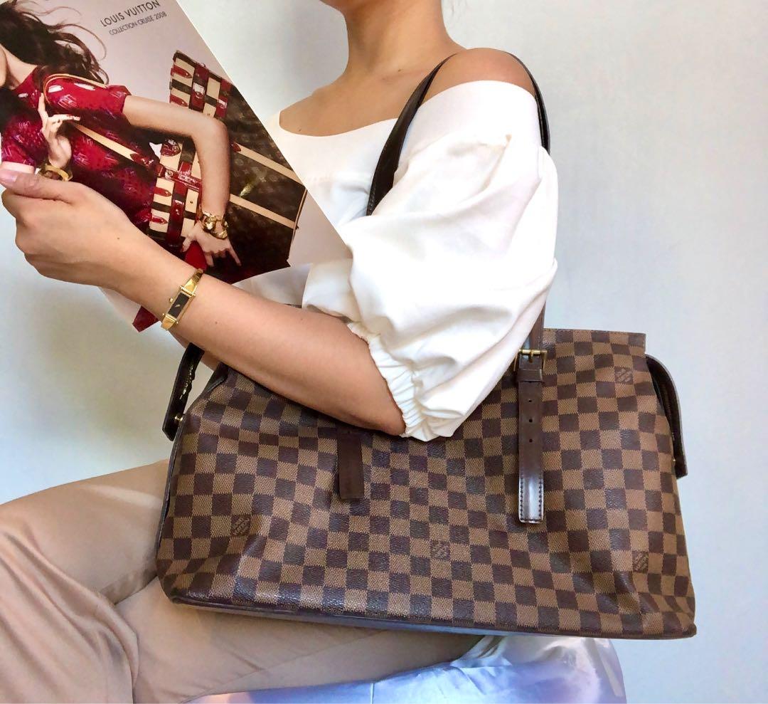 Louis Vuitton Chelsea Damier, Women's Fashion, Bags & Wallets, Purses &  Pouches on Carousell