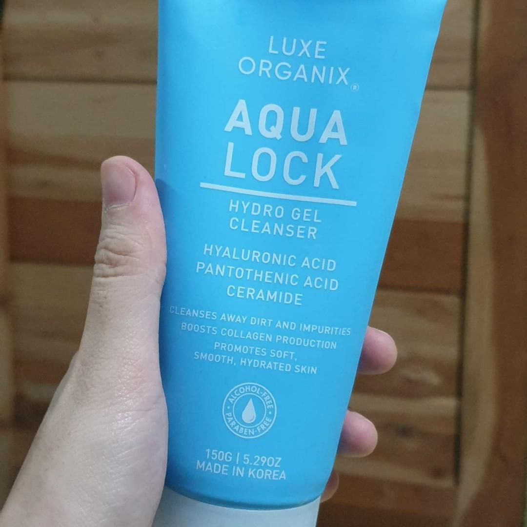 luxe organix aqua lock serum