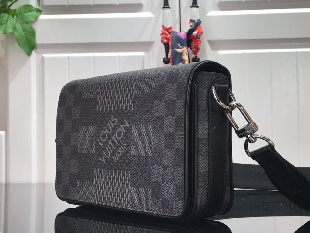 LV STUDIO MESSENGER, Men's Fashion, Bags, Sling Bags on Carousell