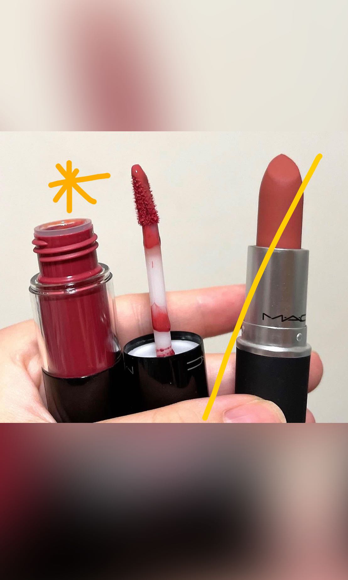 mac stain lipstick