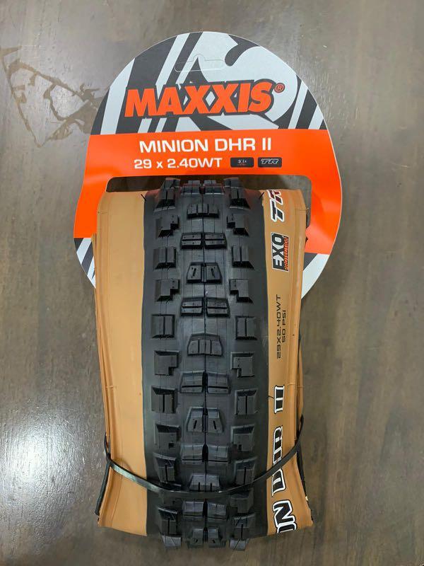 MAXXIS Minion DHR II 29 x 2.4 WT EXO TR Skinwall Sports