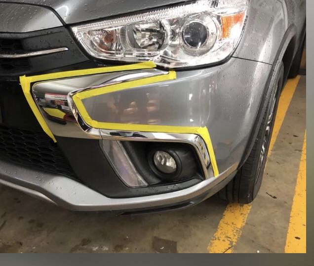 Mitsubishi front grill wrap, Car Accessories, Car & Services