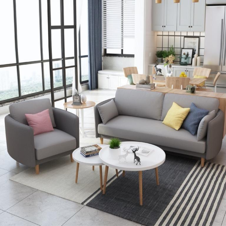 Single two store seater sofa