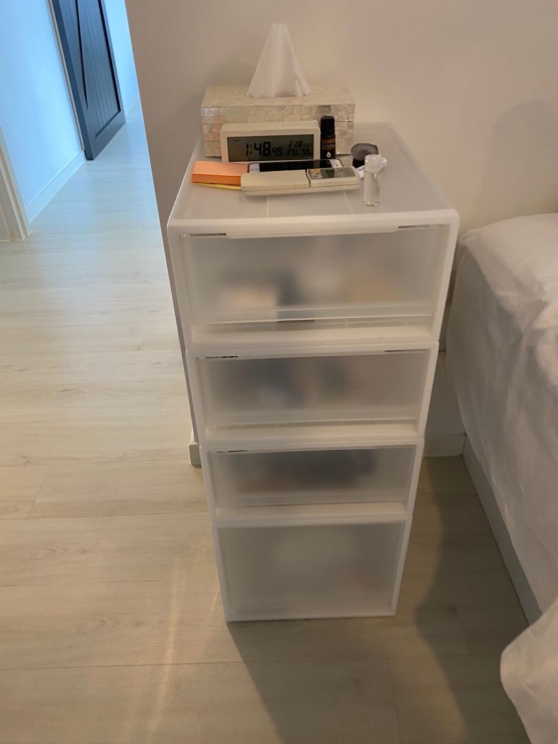 Muji stackable drawer, Furniture & Home Living, Home Improvement