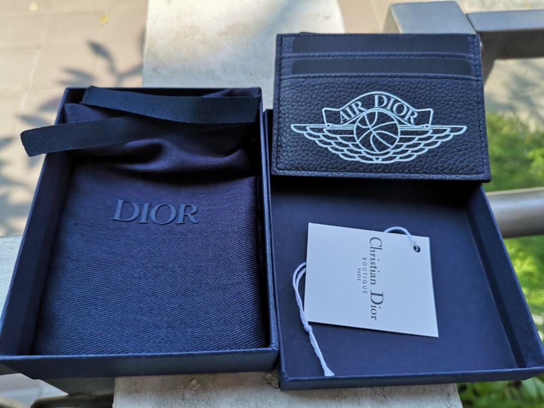 New Air Dior card holder full set, Luxury, Bags & Wallets on Carousell