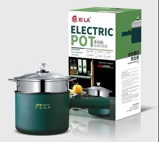 New🌟Non-stick Electric Wok Multi-functional Electric Wok Cooker Mini Electric Hot Pot (kyla)