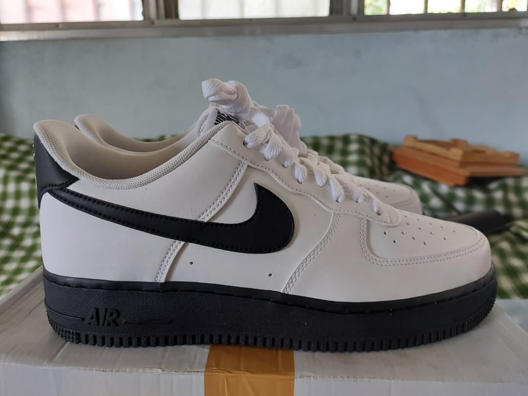 airforce 1 black sole