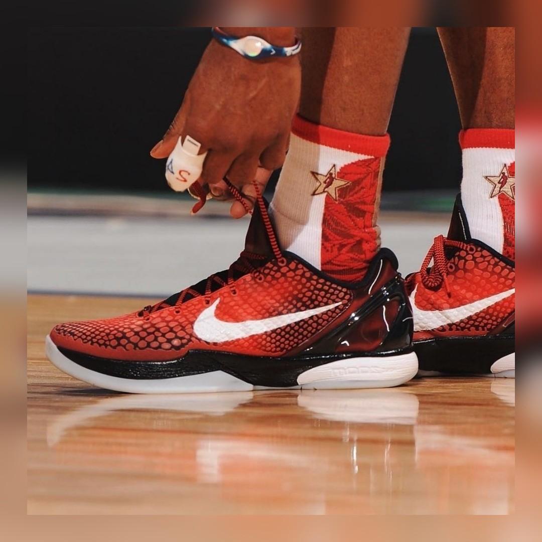 Nike kobe 6 mens hot sale red