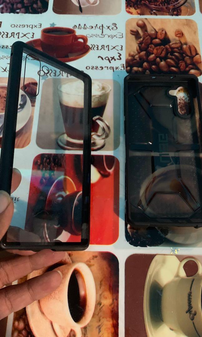 Note 10 (Category: Cases & Sleeves) located in Singapore. Submitted by sufiewanin8382 (Listing ID 1072155181, Image 3). Description: Uag case $25 Normal case $15 interested do pm or https://wa.me/c/6592721584.