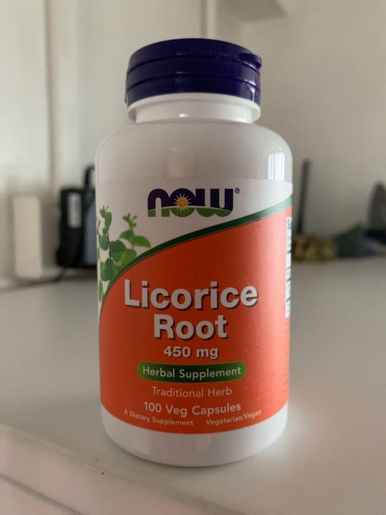 NOW licorice root supplement, Everything Else on Carousell