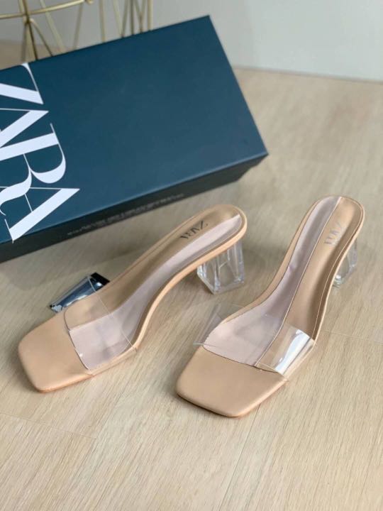 Nude Heels ZARA HEELS sepatu zara 