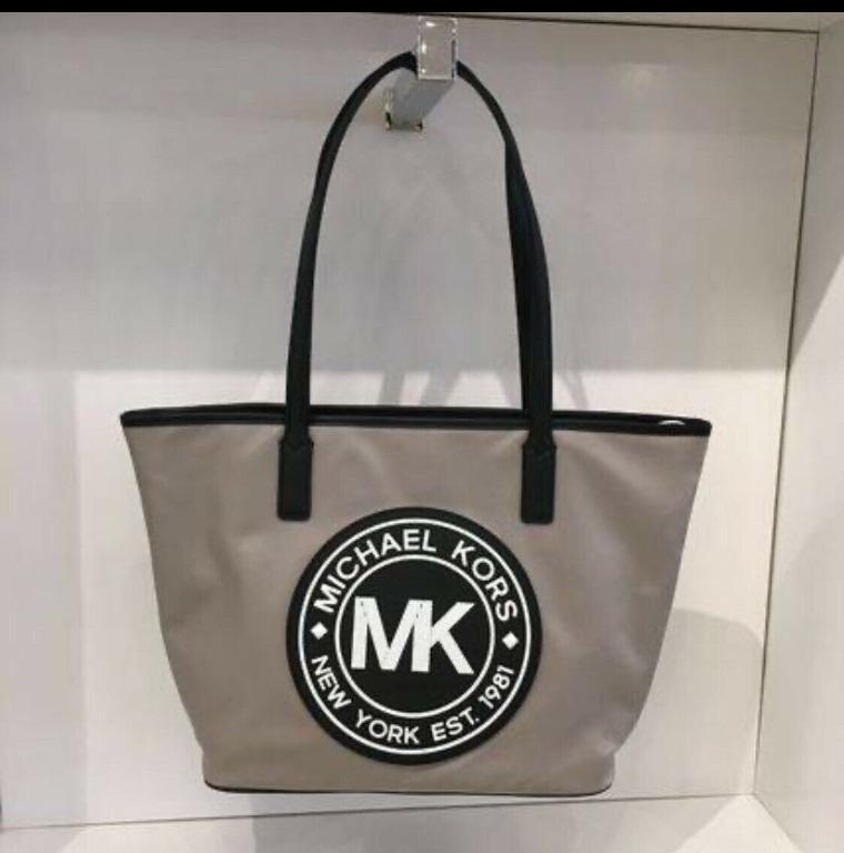 Michael Kors Kenly Tote - Brown Monogram, Luxury, Bags & Wallets on  Carousell
