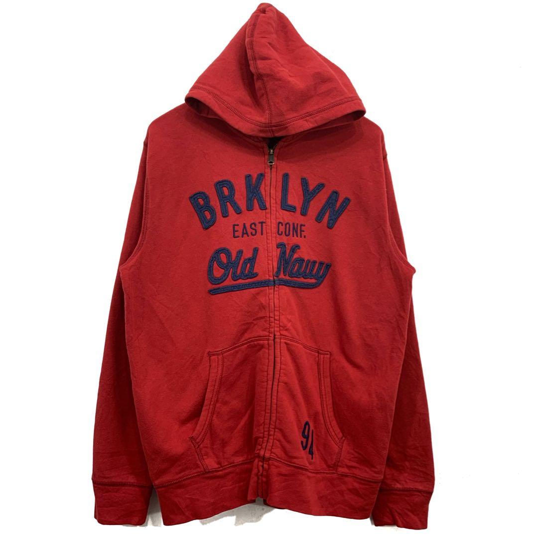 Old Navy Red Hoodie Men s Fashion Tops Sets Hoodies on Carousell