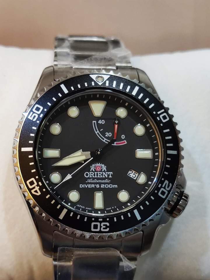 Orient Triton (black), Men's Fashion, Watches & Accessories, Watches on Carousell