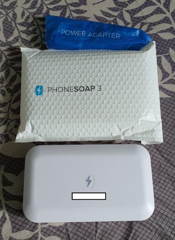 PhoneSoap 3 UV Cell Phone Sanitizer and Dual Universal Cell Phone