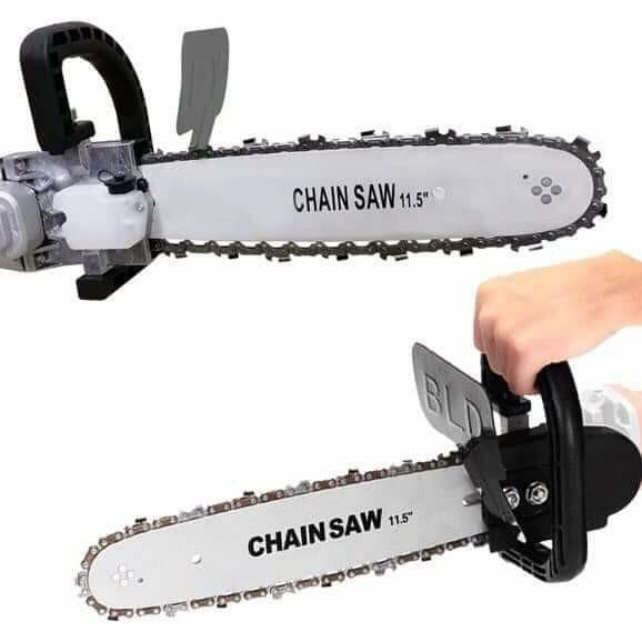 PRE ORDER CHAINSAW ADAPTOR (Category: Construction Tools & Equipment) located in Pasig City. Submitted by meanntamayo (Listing ID 1072213532, Image 1). Description: PRE-ORDER (sj) Chainsaw adaptor for grinder 450php.