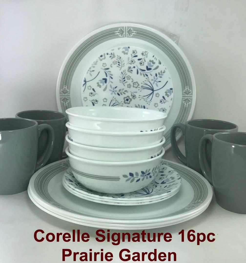 Corelle signature 16pc ready stock Furniture Home Living