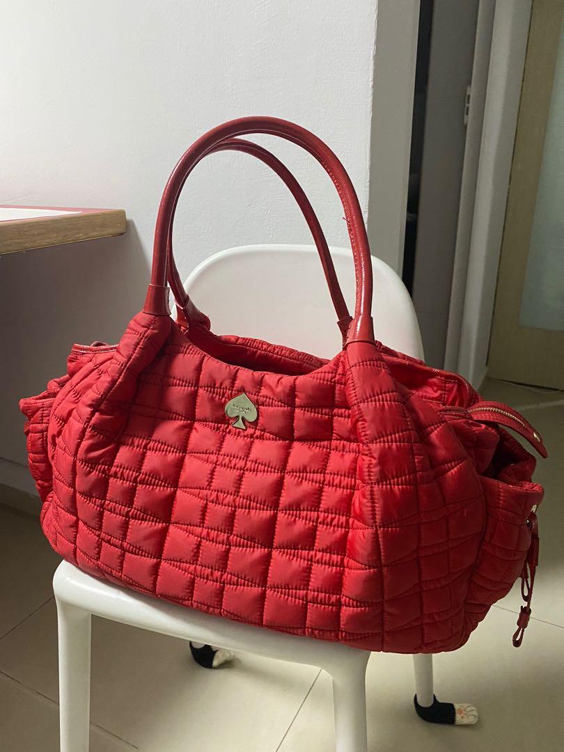 Kate spade quilted diaper bag hotsell