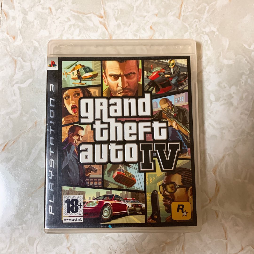 Ps3 Gta 4 Grand Theft Auto 遊戲機 遊戲機遊戲 Carousell