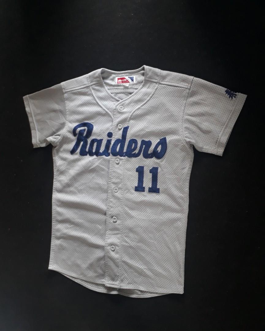 raiders baseball jersey