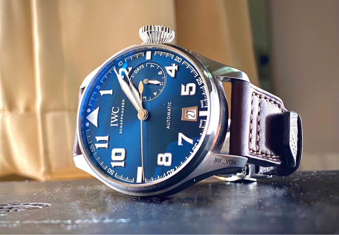 Rare IWC BIG PILOT S WATCH Limited Edition LE PETIT PRINCE