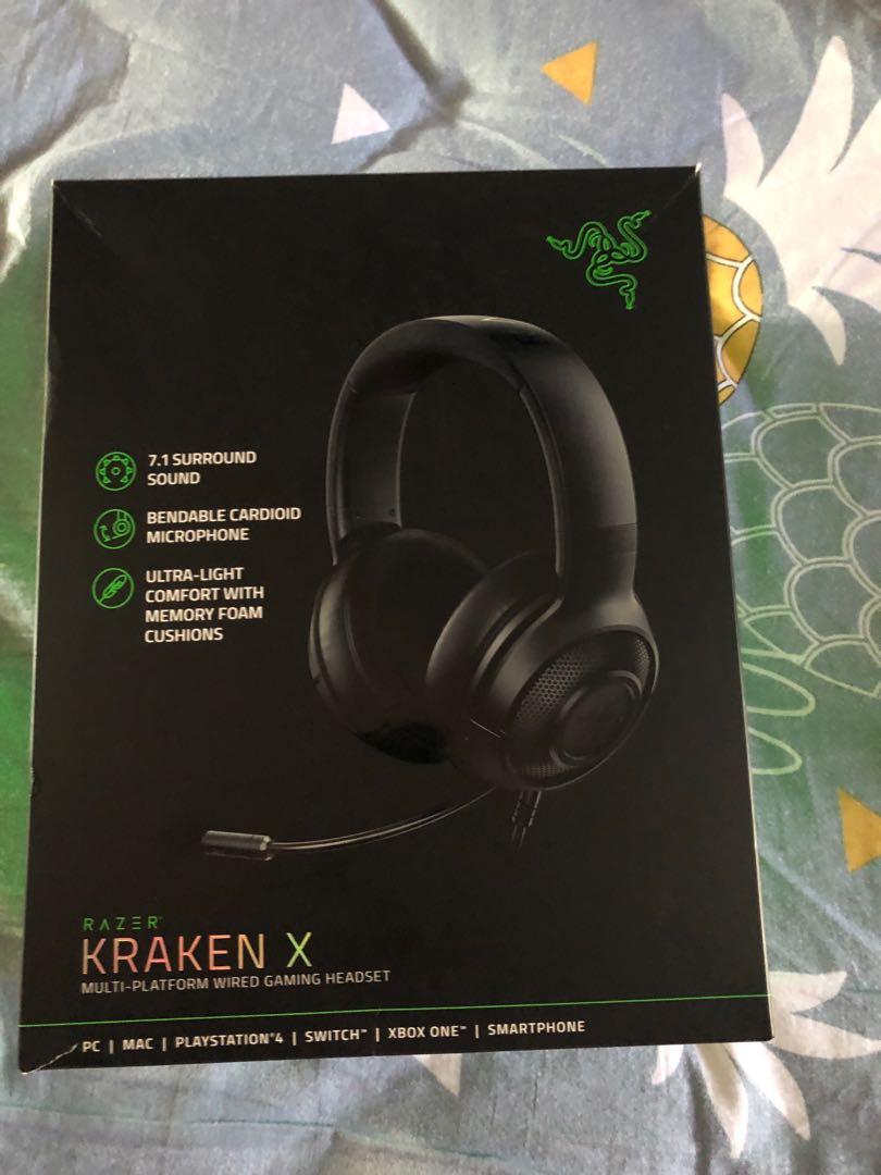 RAZER KRAKEN X (Local warranty), Audio, Headphones & Headsets on Carousell