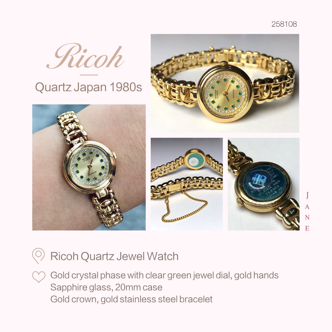 Ricoh quartz ladies watches online