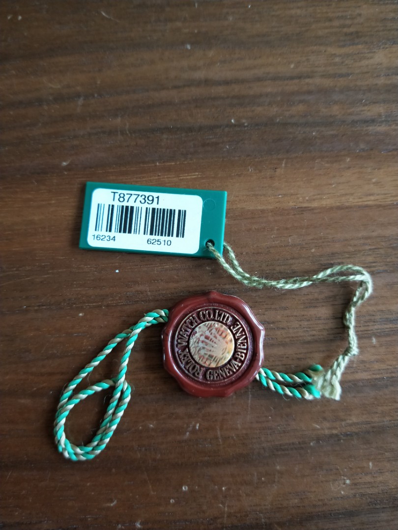 Rolex green tag and red tag set Luxury Watches on Carousell